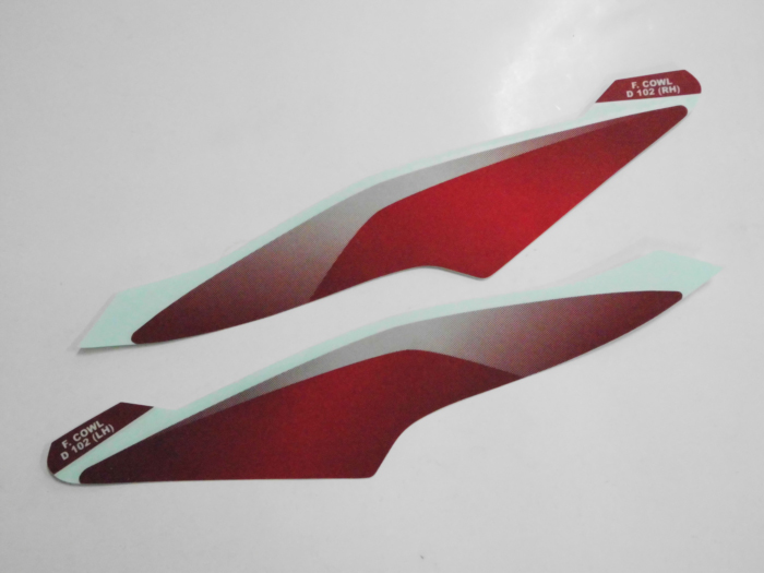 Nro. 9  KIT CARENADO DCL D102 ROJO