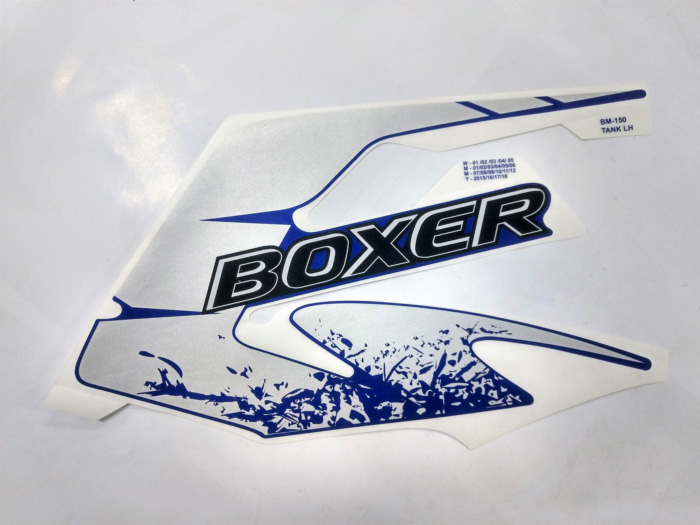 Nro. 6  KIT STICKER DE TANQUE AZUL