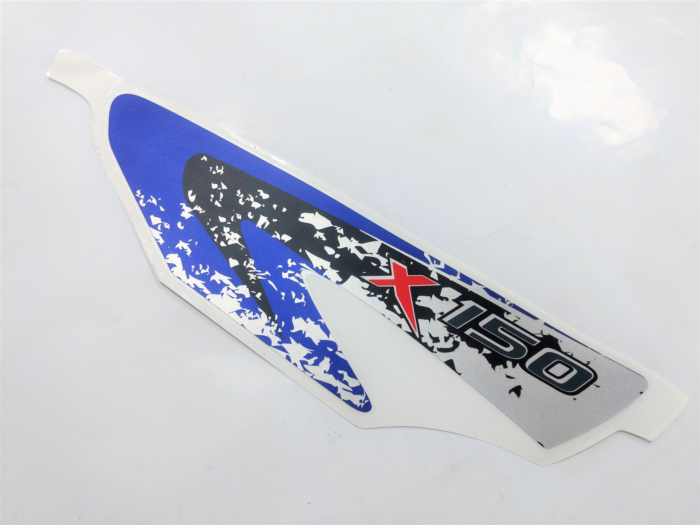 Nro. 7  KIT STICKER CARENADO LATERAL AZUL