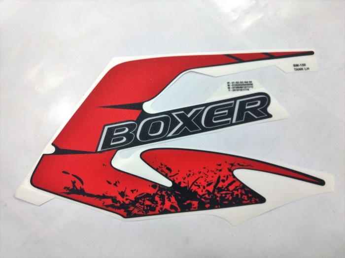 Nro. 6  KIT STICKER DE TANQUE NEGRO