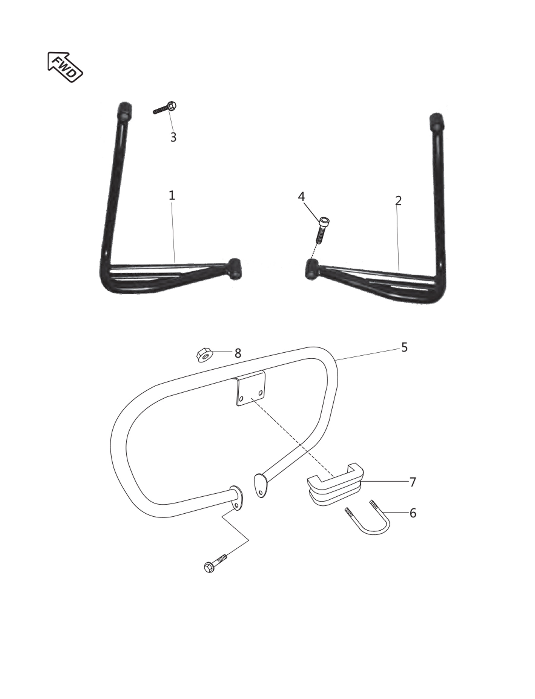 Accesorios  guardas<p>BOXER, BM 150 X UG 2025<p>