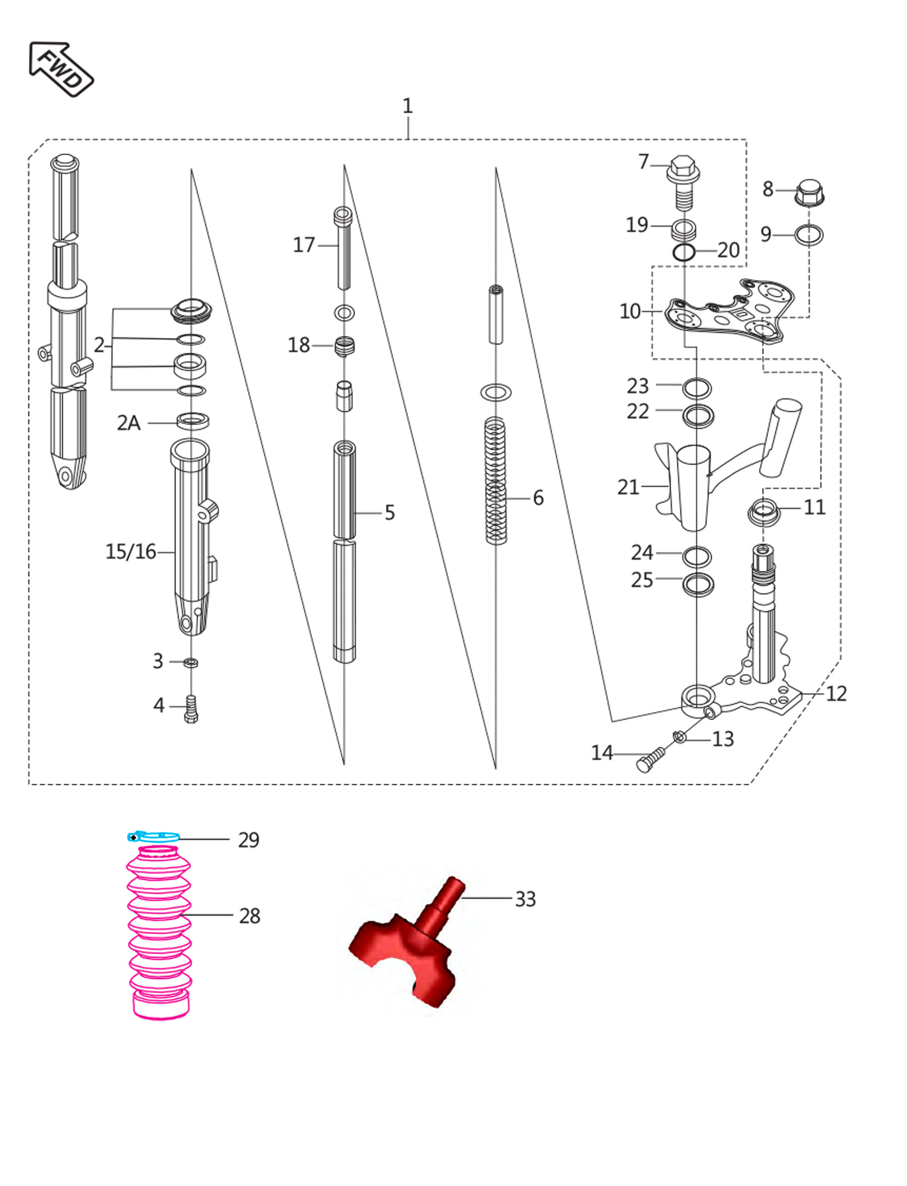Telescopica<p>BOXER, BM 150 X UG 2025<p>