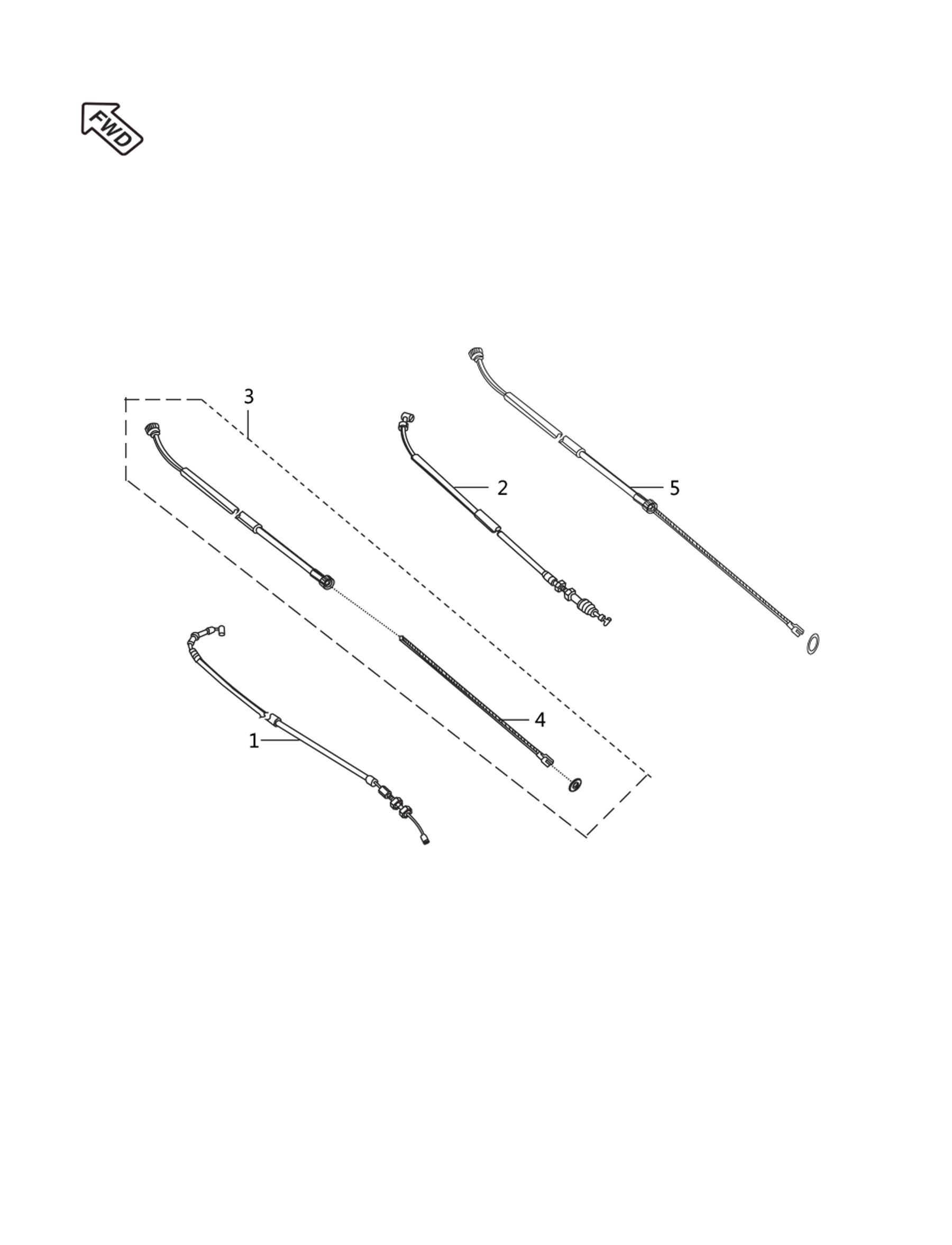 Cables de control<p>BOXER, BM 150 X UG 2025</p>