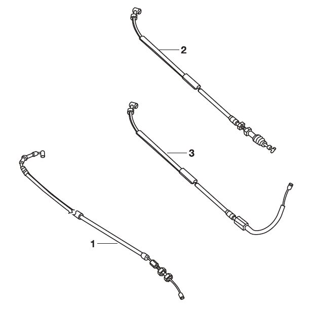 Cables de control<p>PULSAR, PULSAR 180 UG3 2007</p>